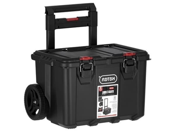 Stack N Roll Cart Keter-Black-Std Eurs