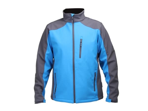 Lahti Pro SOFTSHELL Jacket blågrå M - L4090102