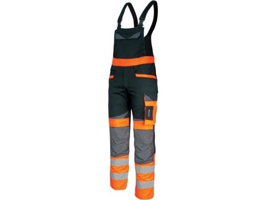 Lahti Pro varseloverall svart og oransje L (L4061103)