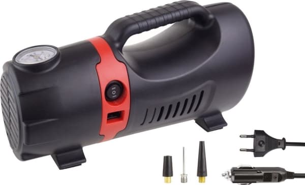 kompressor bilpumpe 12v 230v acomp-09 amio-02383