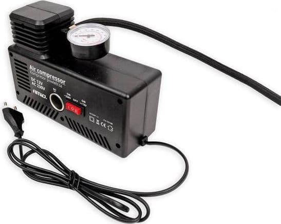 Amio bilkompressor 12v / 230v acomp-13