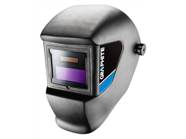 Self-darkening welding helmet DIN 11