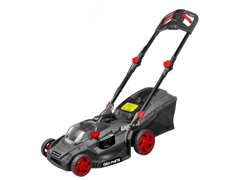 Graphite 58G033, Handgräsklippare, 400 m², 40 cm, 2,5 cm, 7,5 cm, Roterande blad - Utan batteri och laddare