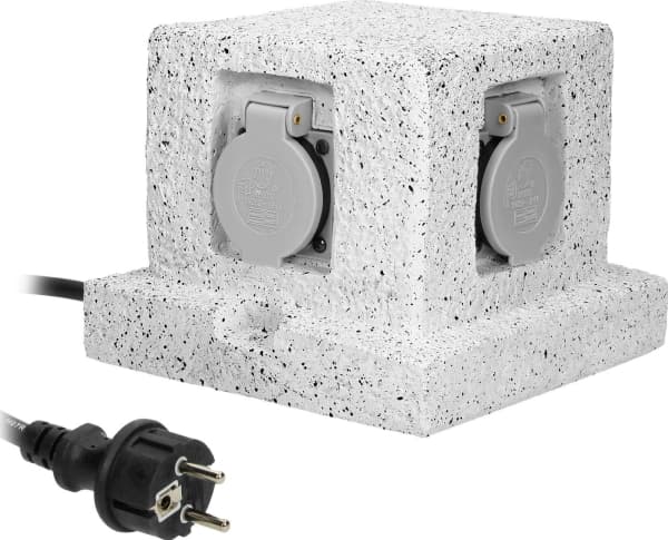 Orno Puutarhapistorasia, 4x2P+Z (schuko) OR-AE-13186(GS)