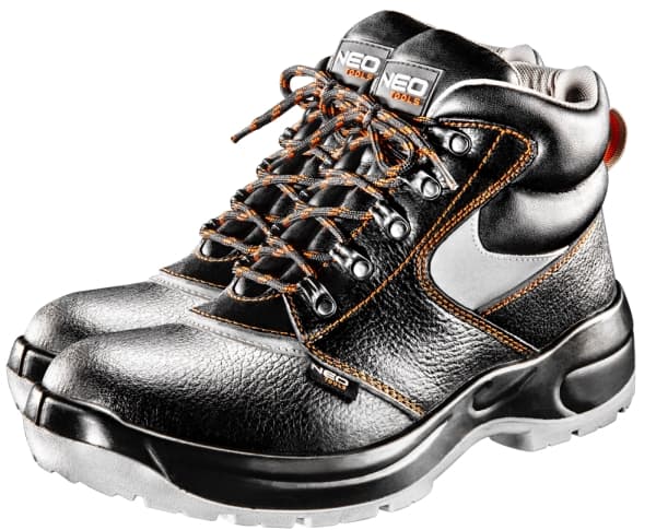 Work boots, leather, size 46, CE