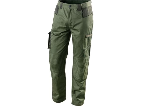 Neo arbeidsbukser (CAMO arbeidsbukser i olivenfarge, størrelse XS)