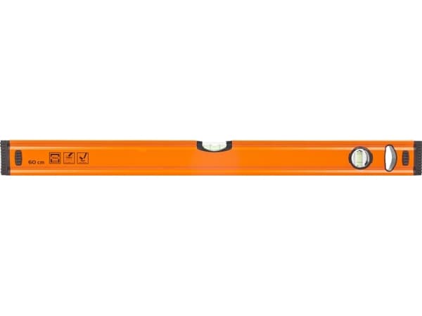 Neo Aluminum spirit level 120cm 2 bottles 71-065