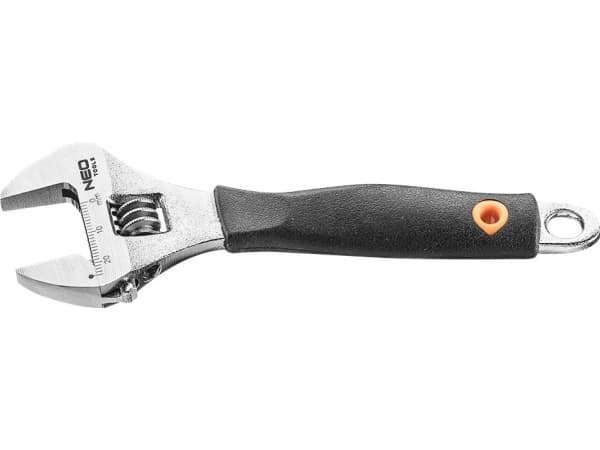 Neo Adjustable wrench type swede 32 x 250mm rubber handle (03-029)