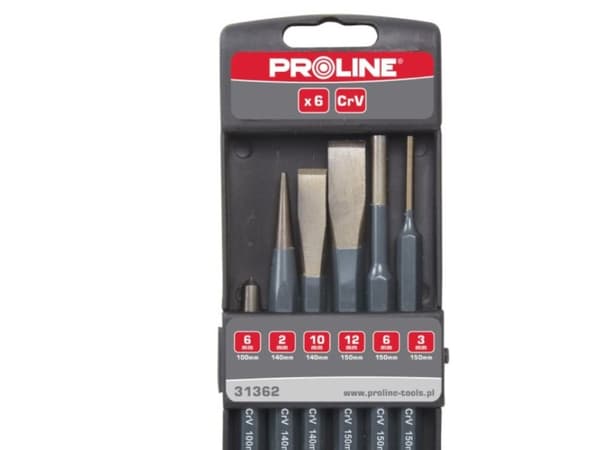 Proline Rinkinys mejslar och stansar 6 st 31362