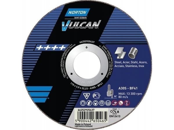 Norton Clipper kapskiva A30S-300X3,5X32,0-T41 NOR-VULCAN FIX80
