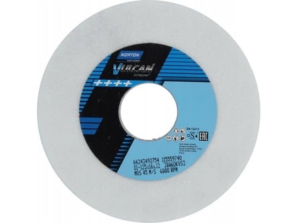 Norton Clipper Slipeskive 125x16x32mm Norton 66243492754 01_125x16x32_38A60K8VS3