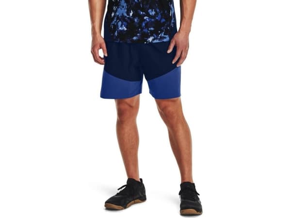 Under Armor Under Armor Under Armor Knit Woven Hybrid Shortsit 1366167-408 Granatowe L