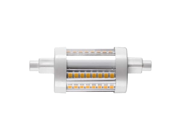 SLV LED QT-DE12, Grå, Polykarbonat (PC), R7s, LED, 9 W, 25000 timer