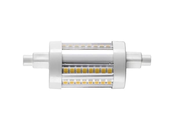 SLV LED QT-DE12, Grå, Polykarbonat (PC), R7s, LED, 9 W, 25000 timer