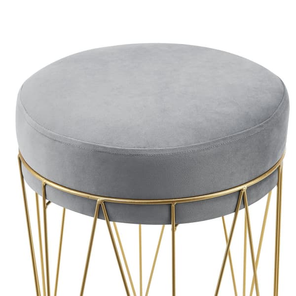 Sittpall Melsele 45xØ35 cm metall [en.casa]