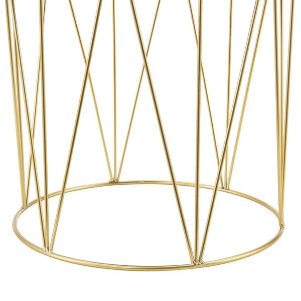 Sittpall Melsele 45xØ35 cm metall [en.casa]