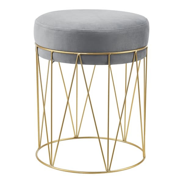 Sittpall Melsele 45xØ35 cm metall [en.casa]