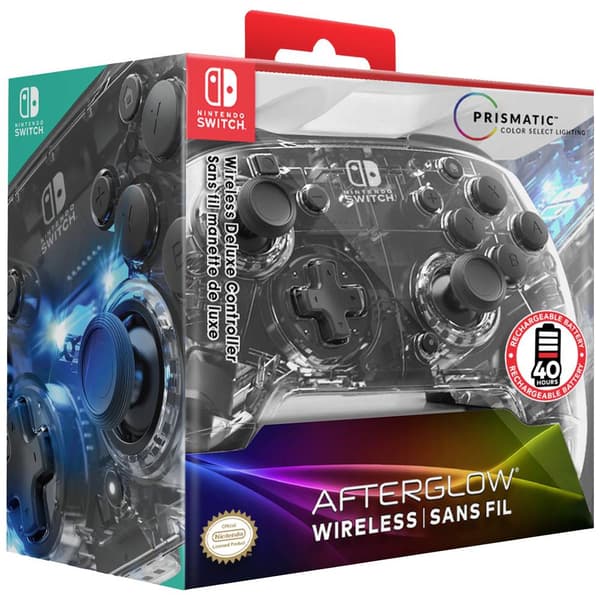 PDP 500-137-EU Kontroll Nintendo Switch Transparent