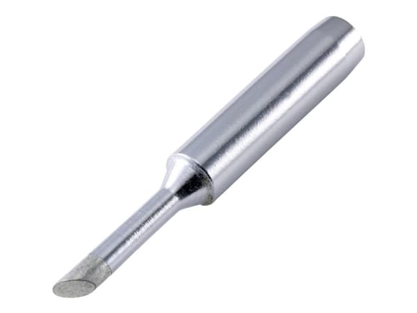 TOOLCRAFT N9-36 Loddespids skråtskåret 45° Spidsstørrelse 3 mm Spids-længde 42 mm Indhold 1 stk