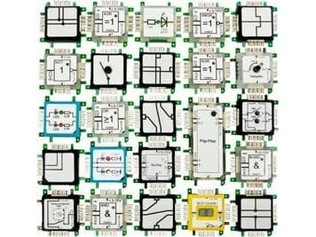 ALLNET Logic Set, Startpaket, Brick’R’knowledge, ALLNET, Multifärg, 9 V