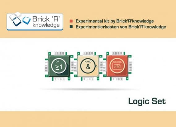 ALLNET Logic Set, Startpaket, Brick’R’knowledge, ALLNET, Multifärg, 9 V