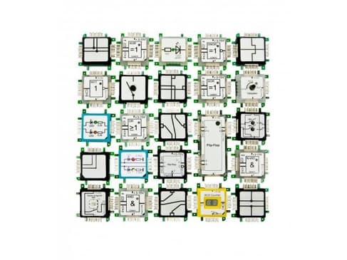 ALLNET Logic Set, Startpaket, Brick’R’knowledge, ALLNET, Multifärg, 9 V