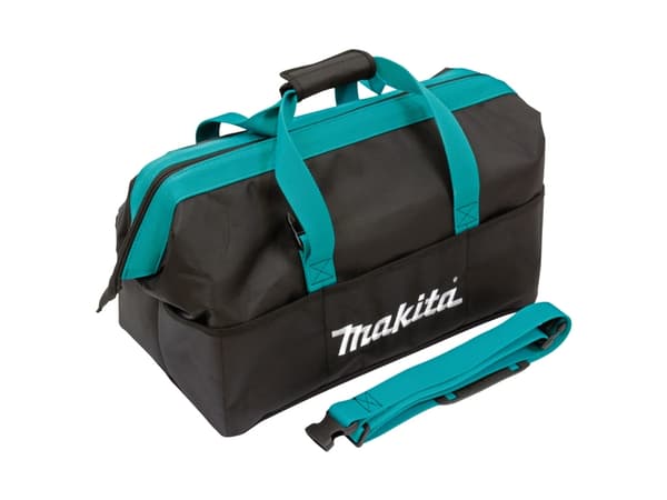 Makita E-02428, Reiseveske, Svart, Grønn, 16 lommer, Glidelås