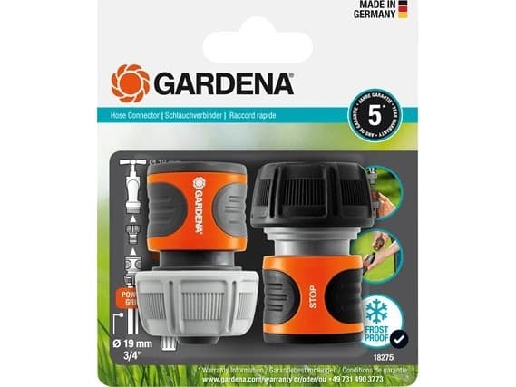 Gardena slangekoblingssett 3/4"
