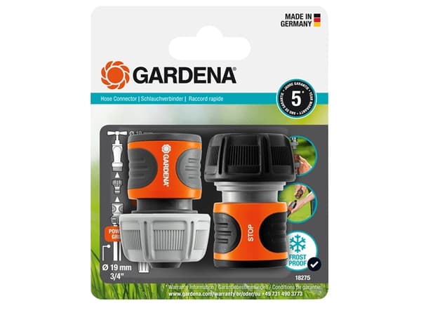 Gardena slangekoblingssett 3/4"