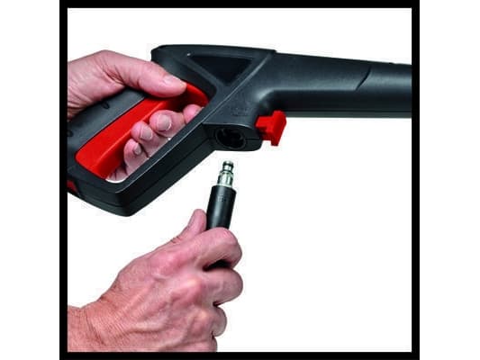 Einhell TC-HP 90, Pysty, Sähkö, 3 m, Punainen, 372 l/h, 90 bar