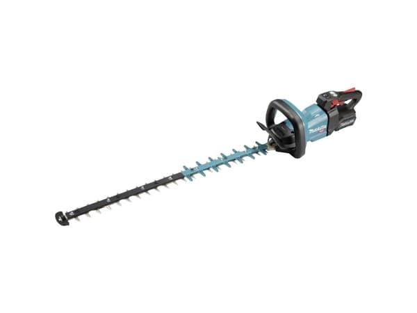 Makita UH005GD201 - Hekkstusser - trådløs - 40 V - 4 Ah - 2 batterier, inkludert lader - 2000/3600/5000 spm - 75 cm - kuttekapasitet: 23.5 mm - 5.1 k