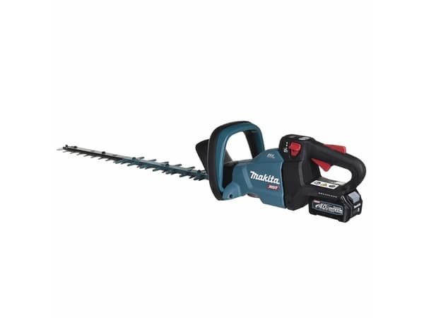 Makita UH005GD201 - Hekkstusser - trådløs - 40 V - 4 Ah - 2 batterier, inkludert lader - 2000/3600/5000 spm - 75 cm - kuttekapasitet: 23.5 mm - 5.1 k