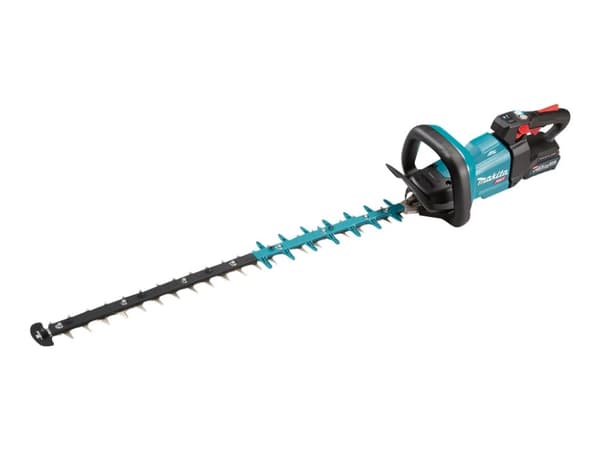 Makita UH005GD201 - Hekkstusser - trådløs - 40 V - 4 Ah - 2 batterier, inkludert lader - 2000/3600/5000 spm - 75 cm - kuttekapasitet: 23.5 mm - 5.1 k