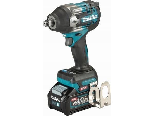 Makita TW007GM201 - Støtskiftenøkkel - trådløs - 4 hastigheter - 1/2" firkantdrev - 1100 N·m - 2 batterier, inkludert lader - 40 V