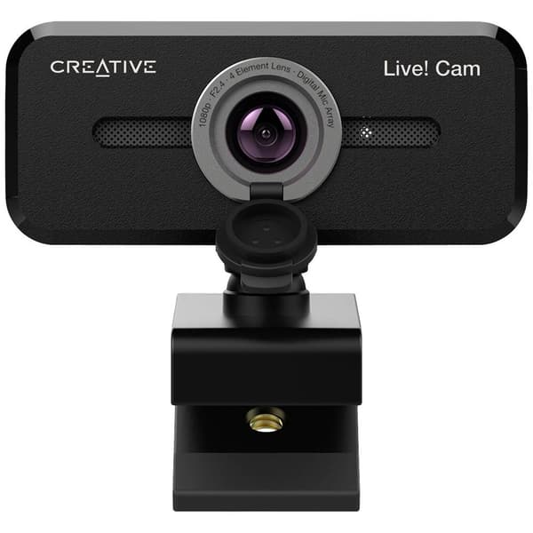 Creative LIVE Cam Sync 1080P V2 Full HD-Webkamera 1920 x 1080 Pixel klämfäste