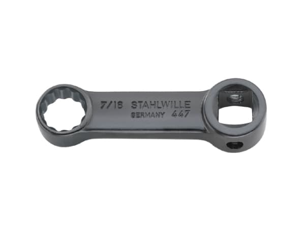 STAHLWILLE 447-10, 10 mm, 3/8", Harmaa, Terästä, Matta, 40 g
