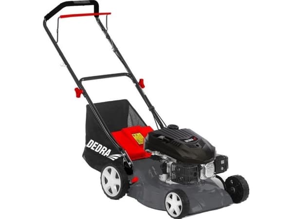 Dedra bensiinikäyttöinen ruohonleikkuri 139cc bensiinikäyttöinen ruohonleikkuri, 43cm ilman voimansiirtoa
