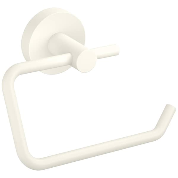 tesa MOON WHITE Toalettpappershållare Lim Metall