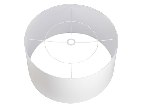SLV 1000579, Belysning, lampskärm, Vit, Tyg, SLV FENDA, IP20, 70 cm