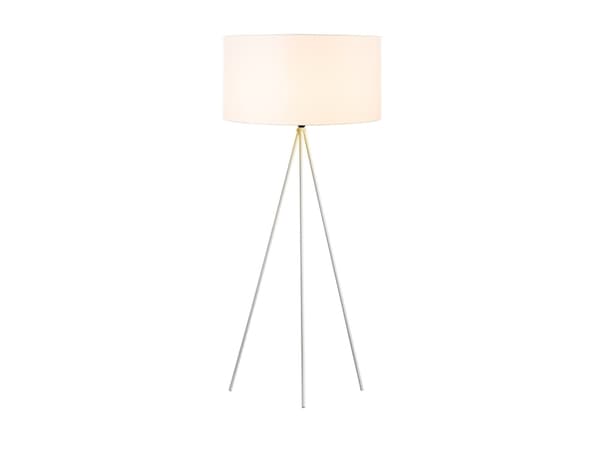 SLV 1000579, Belysning, lampskärm, Vit, Tyg, SLV FENDA, IP20, 70 cm