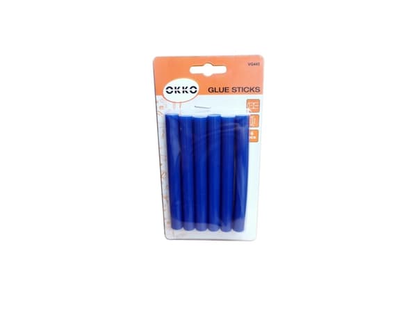 Okko Glue Sticks 6Pcs Set.11.2X100mm.Blue