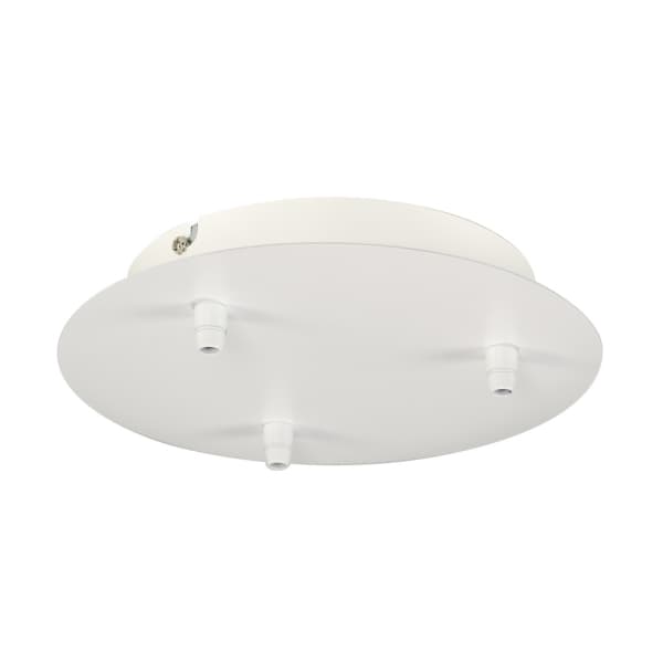 SLV CEILING PLATE FITU, Hvit, Stål, Slovensk, IP20, I, Tak