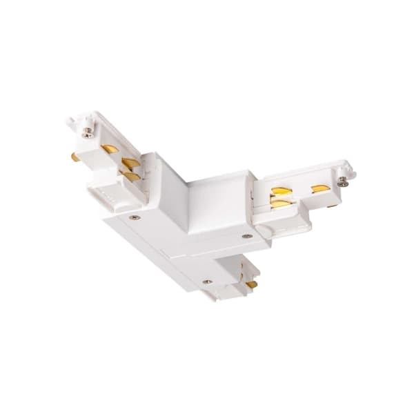 SLV S-TRACK, T-koppling, Vit, Polykarbonat, IP20, I, 220 - 240 V