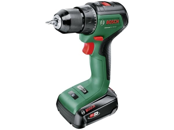 Bosch UniversalDrill 18V-60 - Drill/driver - trådløs - 2 hastigheter - nøkkelfri borhylse 13 mm - 60 N·m - 18 V