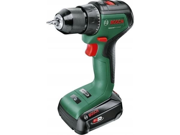 Bosch UniversalDrill 18V-60 - Drill/driver - trådløs - 2 hastigheter - nøkkelfri borhylse 13 mm - 60 N·m - 18 V