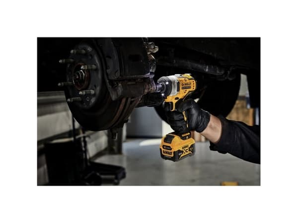 DeWALT DCF901P2-QW, Mutterdragare, Borstlös, Svart, Gul, 1/2", 340 nm, Batteri