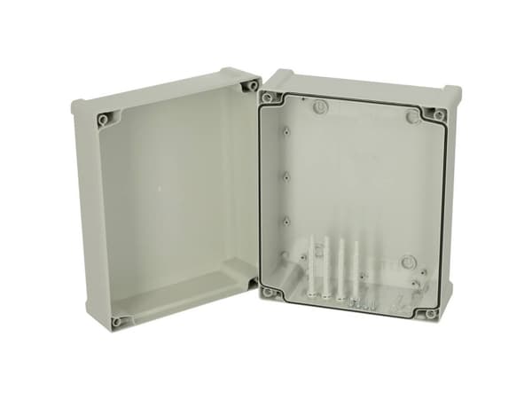 Fibox-kotelo, ABS harmaa kansi 5814053 Universalkabinet 289 x 239 x 147 ABS Gråhvid (RAL 7035) 1 stk