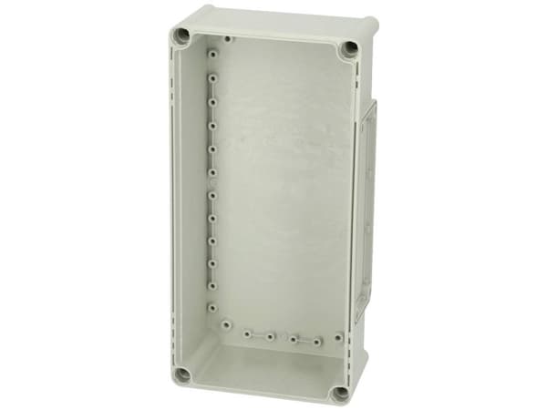 Fibox-jalusta, PC-aukot, 1x laippa kokoa 2 3530542 Kabinet-underdel 380 x 190 x 100 Polykarbonaatti Gråhvid (RAL 7035) 1 stk