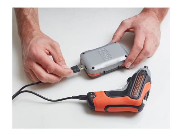 BLACK+DECKER BCF611CK - Skruvmejsel - sladdlös - 5.5 N·m - 3.6 V