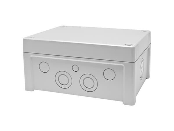 Fibox Enclosure, ABS, metric knock-outs Grey cover 5814064 Universalkabinet 201 x 163 x 138 ABS Gråhvid (RAL 7035) 1 stk